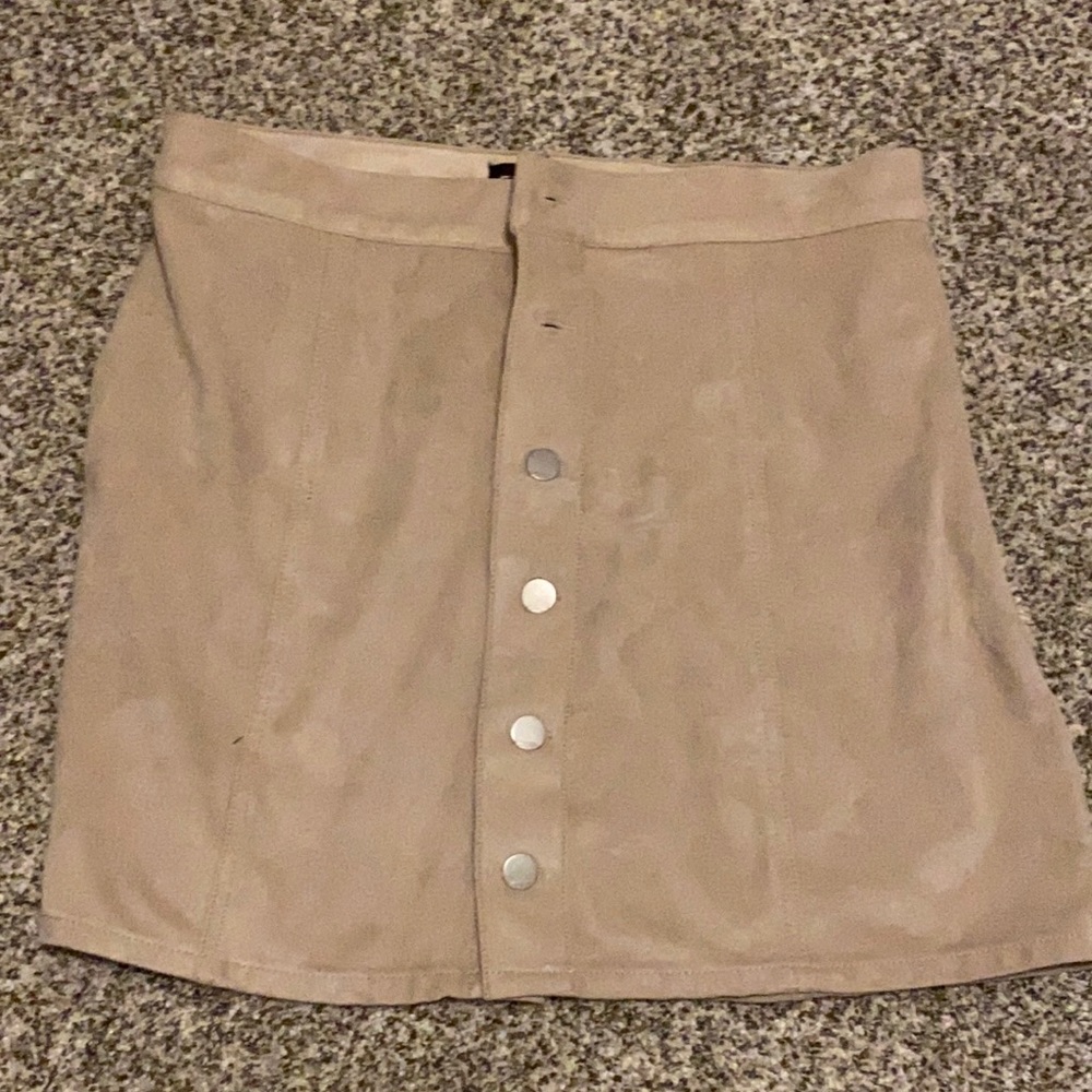Express Suede skirt